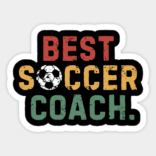 Best Soccer Coach Sticker